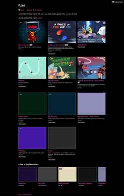 Captura de pantalla fizzd.itch.io