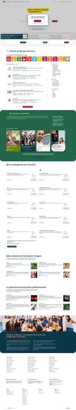 Screenshot jobs.makesense.org