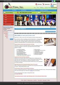Skærmbillede musictime.com