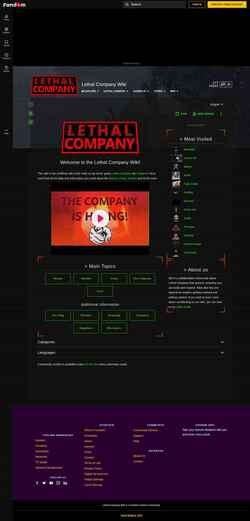 Captura de pantalla lethal-company.fandom.com