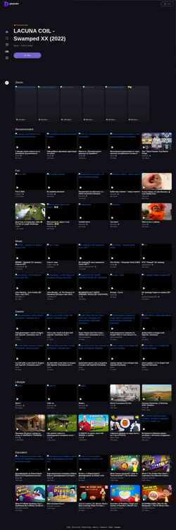 Captura de pantalla playtube.tv