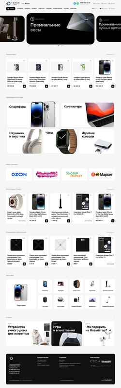 Screenshot titanopt.ru