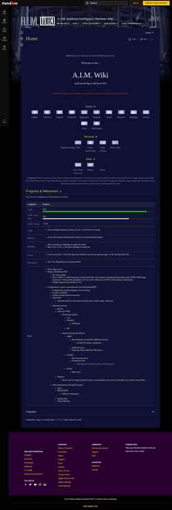 Capture d'écran aim-artificial-intelligence-machine.fandom.com