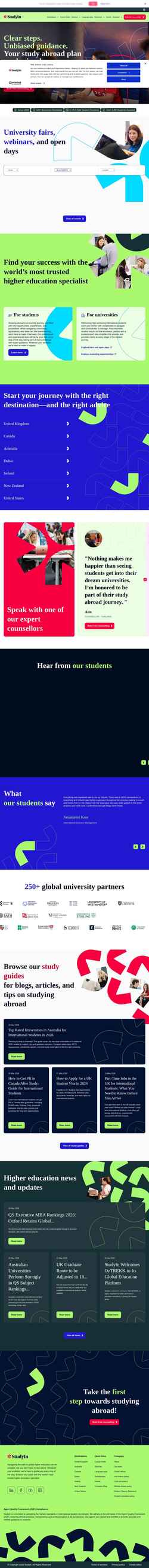 Снимак екрана gostudyin.com