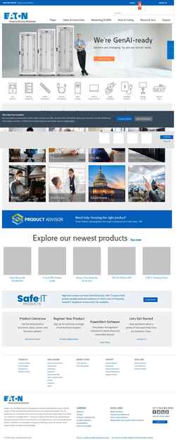 Screenshot tripplite.eaton.com