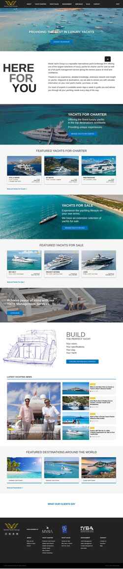 Képernyőkép worldyachtgroup.com