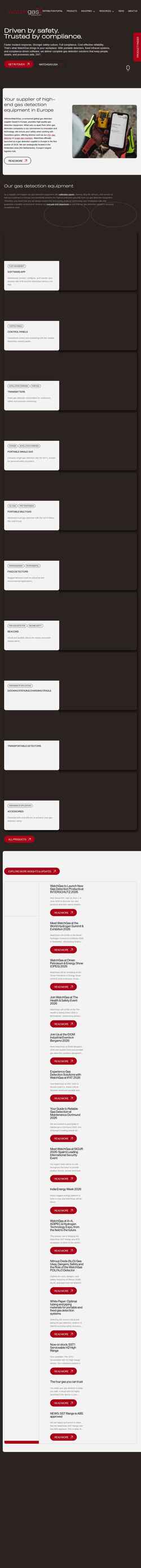Screenshot watchgas.com