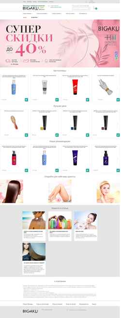 Screenshot bigaku.ru