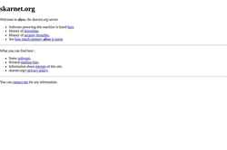 Skärmdump skarnet.org
