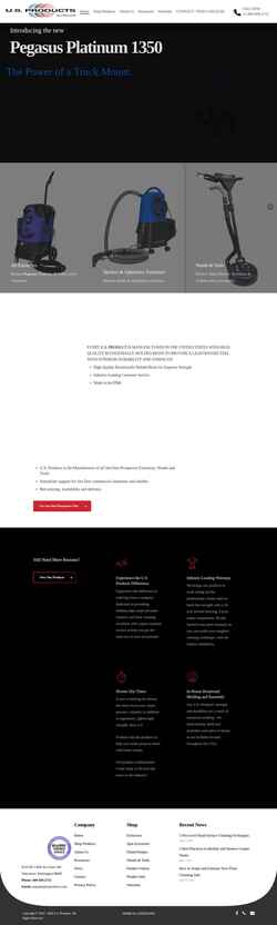 Skærmbillede usproducts.com