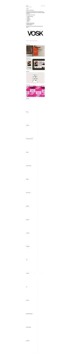 Schermafbeelding vosk.design