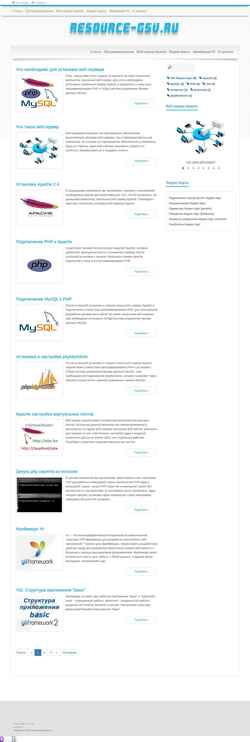 Ekran görüntüsü resource-gsv.ru