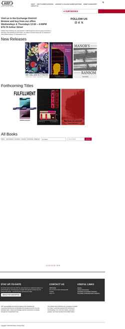 Captura de tela arpbooks.org