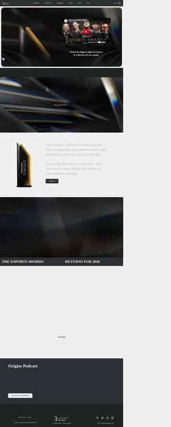 Captura de pantalla esportsawards.com