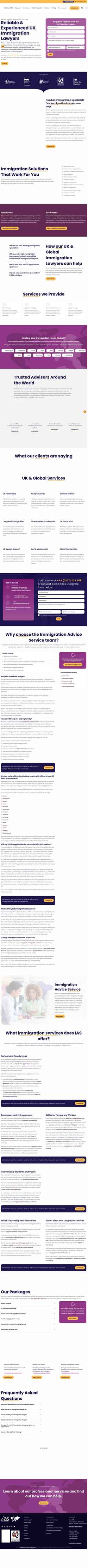 Снимак екрана iasservices.org.uk