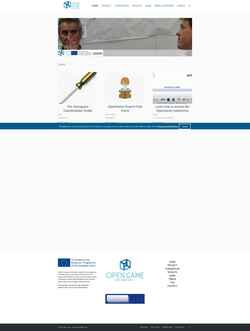 Captura de pantalla opengame-project.eu