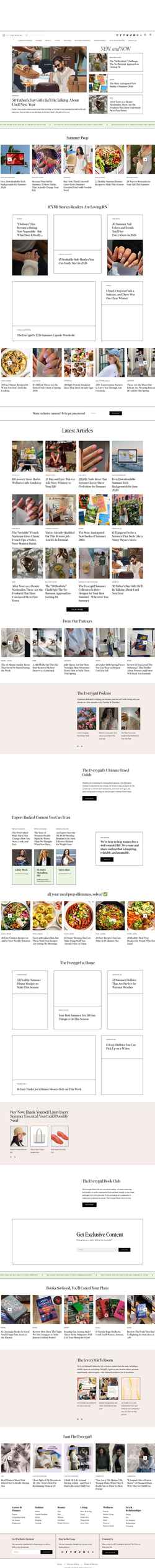 Ekran görüntüsü theeverygirl.com