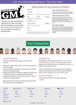 Posnetek zaslona basketball-gm.com