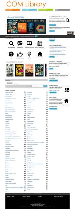 Ekrānuzņēmums libguides.com.edu