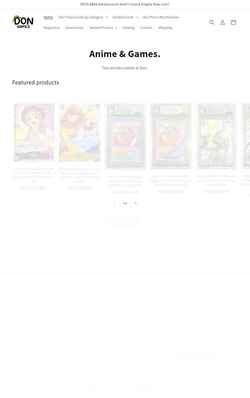 Schermafbeelding dongames.com.au