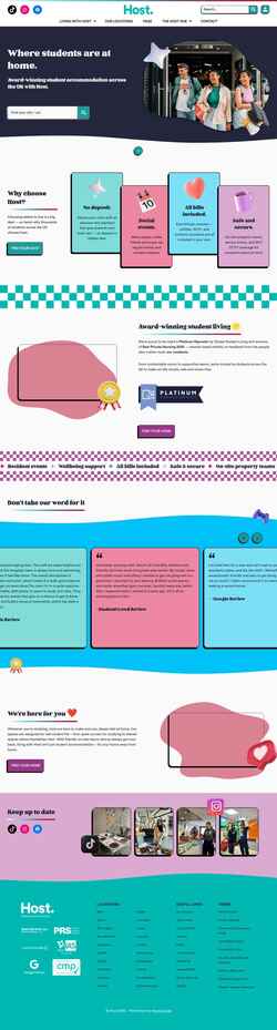 Screenshot host-students.com