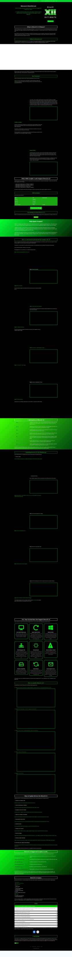 Στιγμιότυπο οθόνης directx12.com