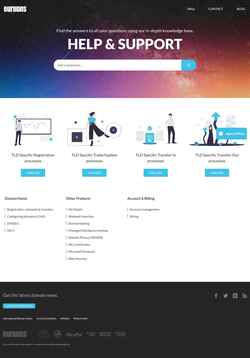 Posnetek zaslona help.eurodns.com