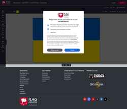 Screenshot flag-creator.com