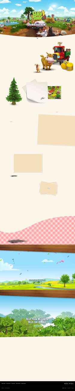 Captura de pantalla hayday.com