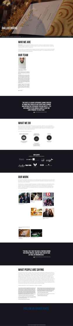 Снимак екрана hasevents.com