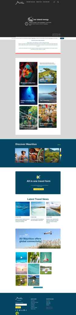 Скриншот mauritiusnow.com