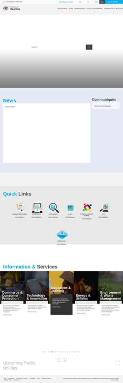 Скриншот govmu.org