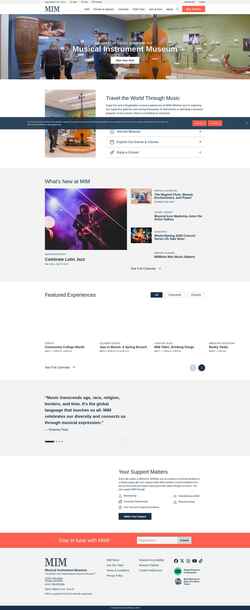 Screenshot mim.org