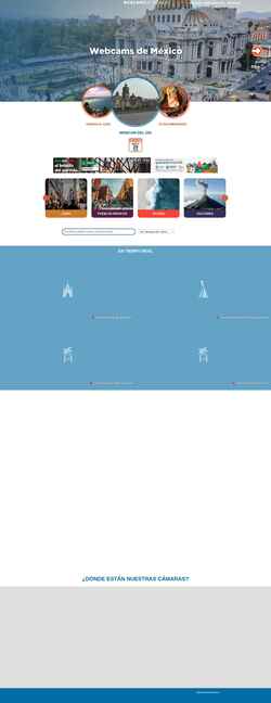Снимак екрана webcamsdemexico.com