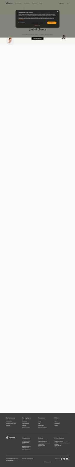 Skärmdump useme.com