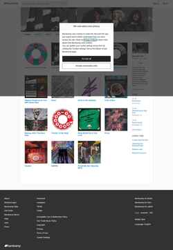 Captura de pantalla saysheshe.bandcamp.com