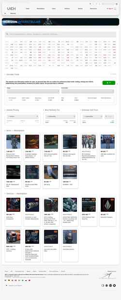Captura de pantalla uexcorp.space