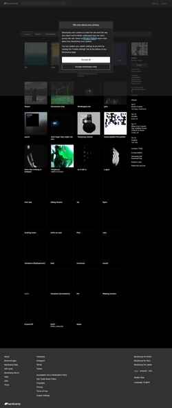 Снимак екрана kmru.bandcamp.com