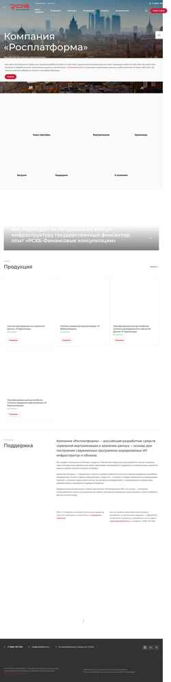 Скриншот rosplatforma.ru