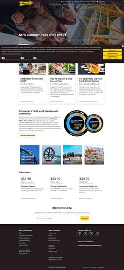Captura de pantalla kennywood.com