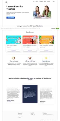 Снимак екрана wehelputeacher.com