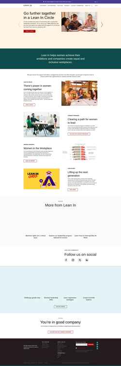 Skærmbillede leanin.org