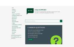 Ekrānuzņēmums faq.flyfrontier.com