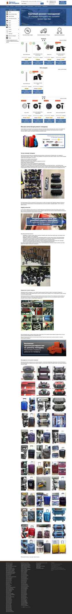 Skärmdump zapchasti-chemodanov.com