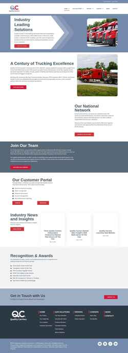截屏 qualitycarriers.com