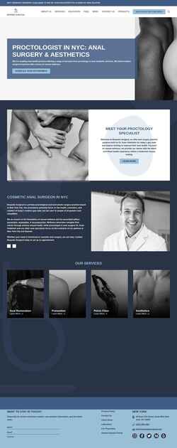Skærmbillede bespokesurgical.com