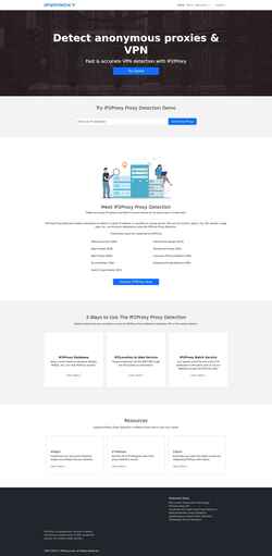 Екранна снимка ip2proxy.com