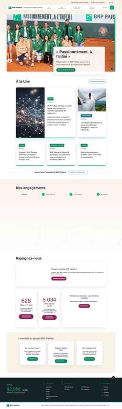 Екранна снимка group.bnpparibas