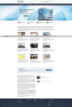 Screenshot evaex.ru