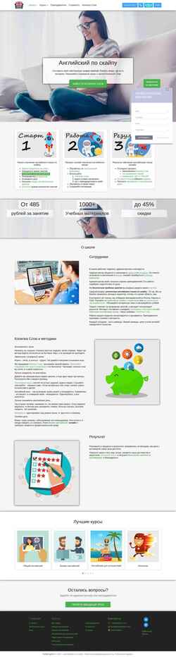 Posnetek zaslona sofaenglish.com